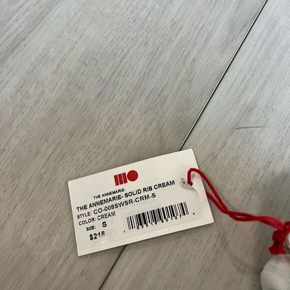 Solid & Striped THE ANNEMARIE- SOLID RIB CREAM swimsuit size s - Picture 9 of 9